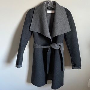 T Tahari Double Faced Wool Coat